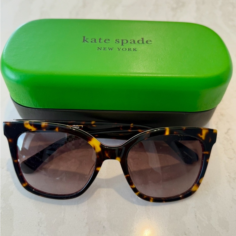 Kate Spade Brown Tortoise Sunglasses